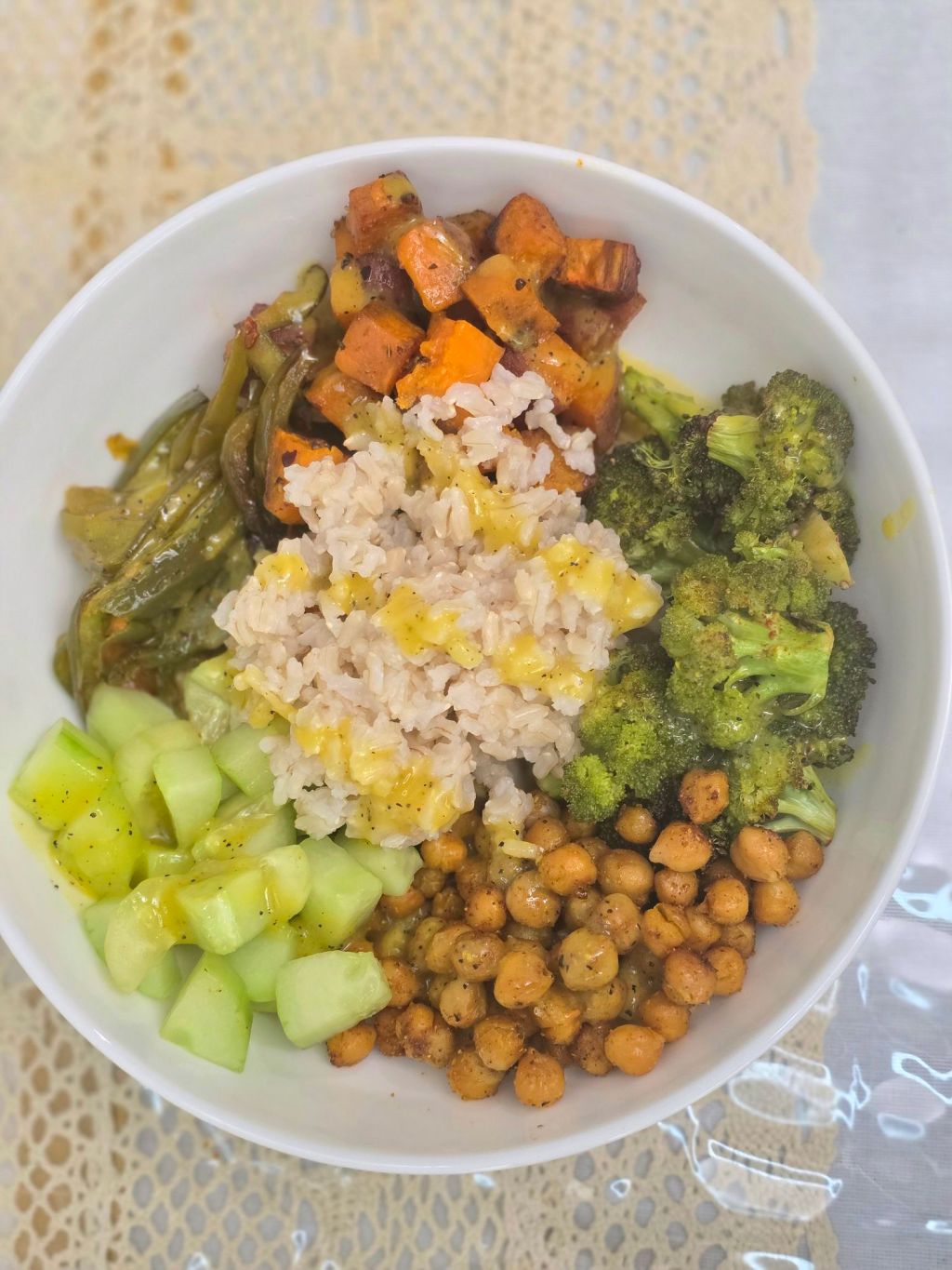 Roasted Veggie & Chickpea Buddha&nbsp;Bowl